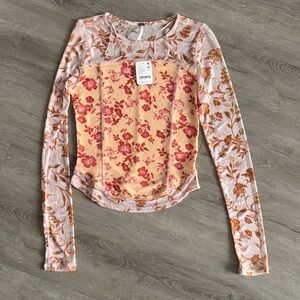 NWT Free People Bettys Garden Top